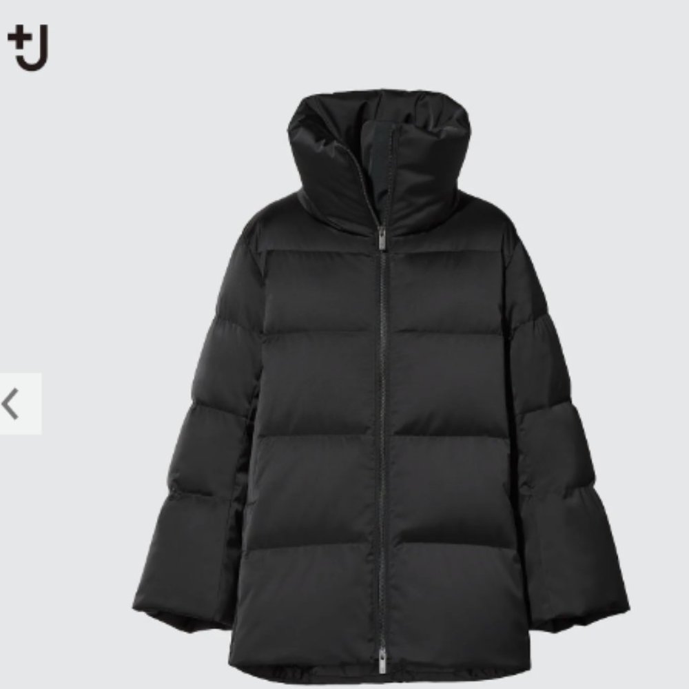 Uniqlo +J Collaboration Down Volume Jacket Black Size Small